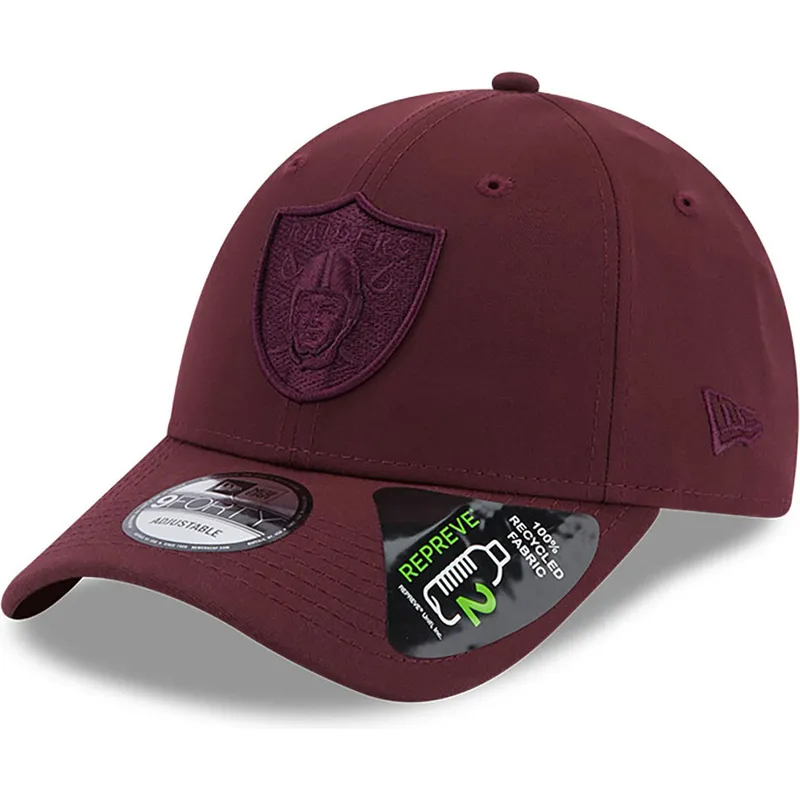 mutsid-kumer-punane-reguleeritav-9forty-repreve-las-vegas-raiders-nfl-new-era