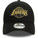 mutsid-kumer-must-reguleeritav-9forty-metallic-badge-los-angeles-lakers-nba-new-era