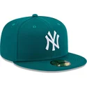 mutsid-lame-roheline-liibuv-59fifty-league-essential-new-york-yankees-mlb-new-era