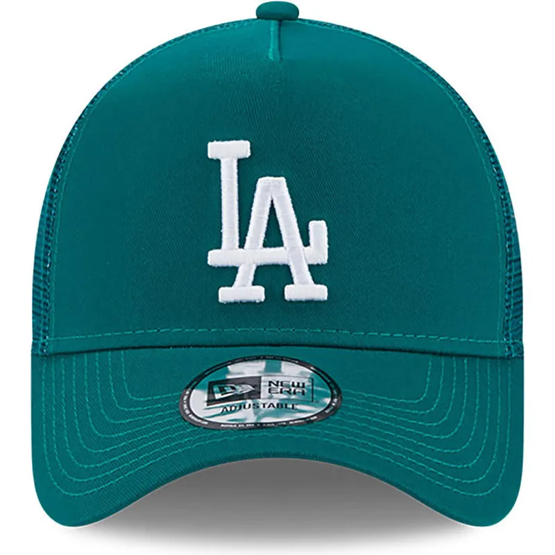 mutsid-kumer-roheline-snapback-a-frame-league-essential-los-angeles-dodgers-mlb-new-era