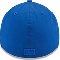 new-era-curved-brim-blue-logo-39thirty-league-essential-new-york-yankees-mlb-blue-fitted-cap