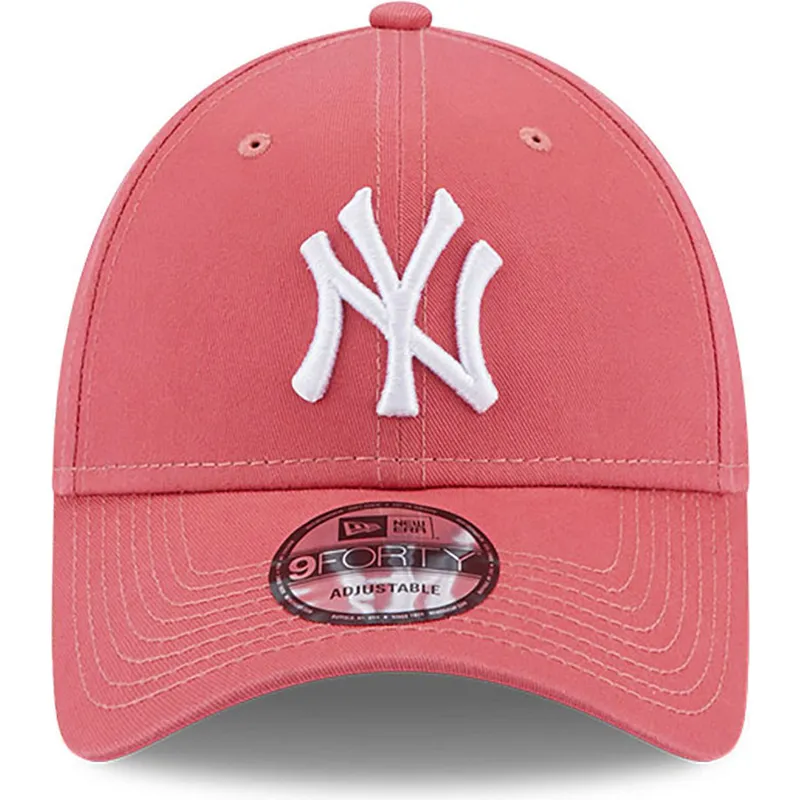 mutsid-kumer-roosa-reguleeritav-9forty-league-essential-new-york-yankees-mlb-new-era