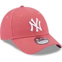 mutsid-kumer-roosa-reguleeritav-9forty-league-essential-new-york-yankees-mlb-new-era