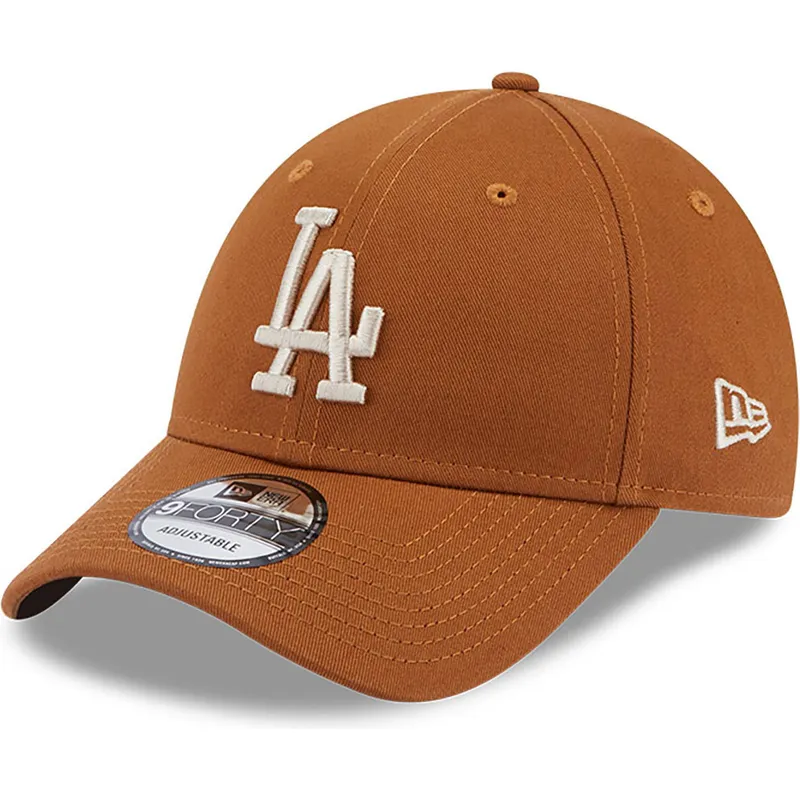 mutsid-kumer-pruun-reguleeritav-9forty-league-essential-los-angeles-dodgers-mlb-new-era