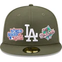 mutsid-lame-roheline-liibuv-59fifty-world-series-los-angeles-dodgers-mlb-new-era