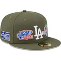mutsid-lame-roheline-liibuv-59fifty-world-series-los-angeles-dodgers-mlb-new-era