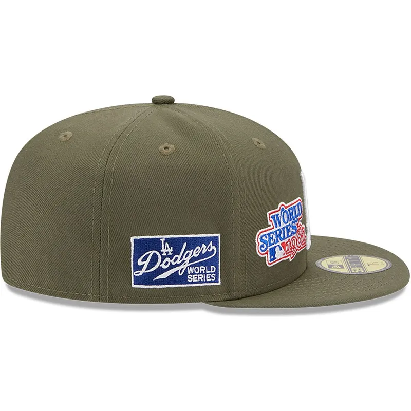 mutsid-lame-roheline-liibuv-59fifty-world-series-los-angeles-dodgers-mlb-new-era