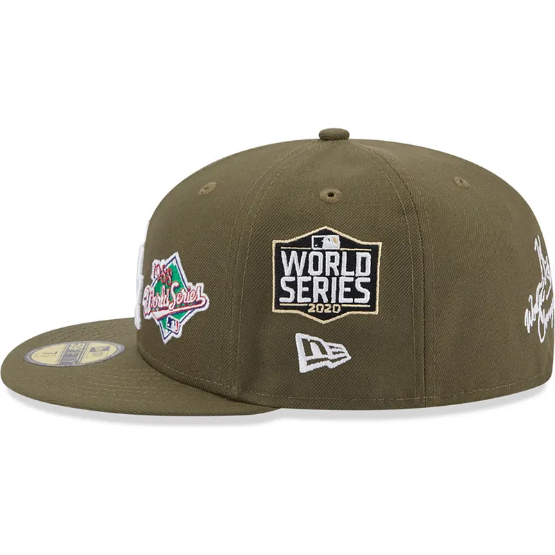 mutsid-lame-roheline-liibuv-59fifty-world-series-los-angeles-dodgers-mlb-new-era