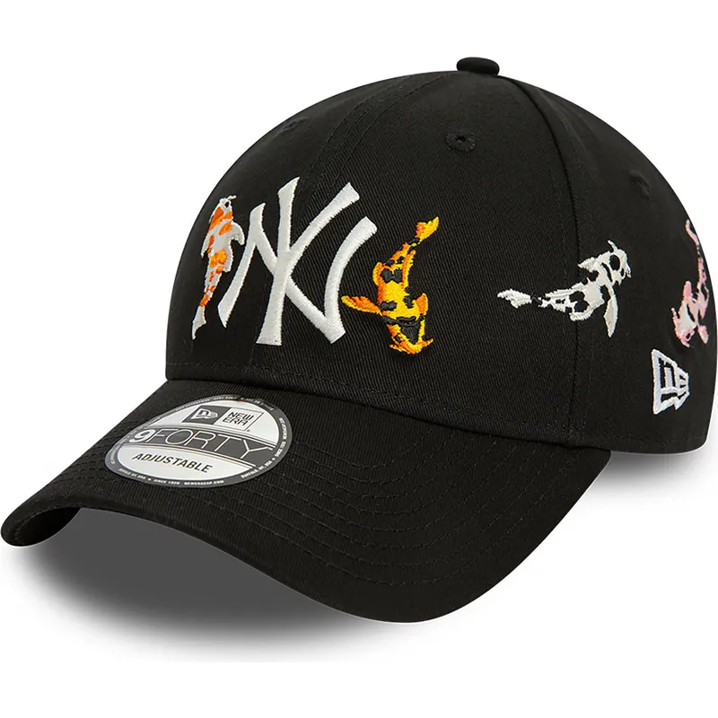 mutsid-kumer-must-reguleeritav-9forty-koi-fish-new-york-yankees-mlb-new-era