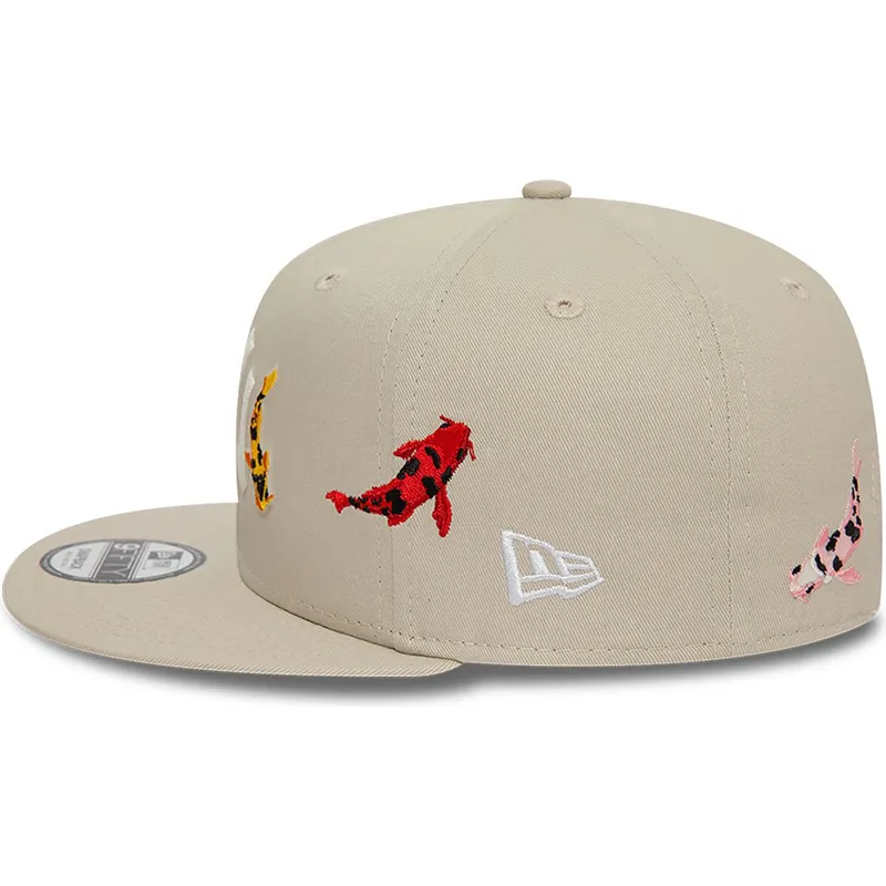 mutsid-lame-beez-snapback-9fifty-koi-fish-new-york-yankees-mlb-new-era