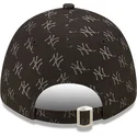 mutsid-kumer-must-reguleeritav-9forty-monogram-new-york-yankees-mlb-new-era