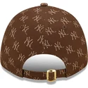 mutsid-kumer-pruun-reguleeritav-9forty-monogram-new-york-yankees-mlb-new-era