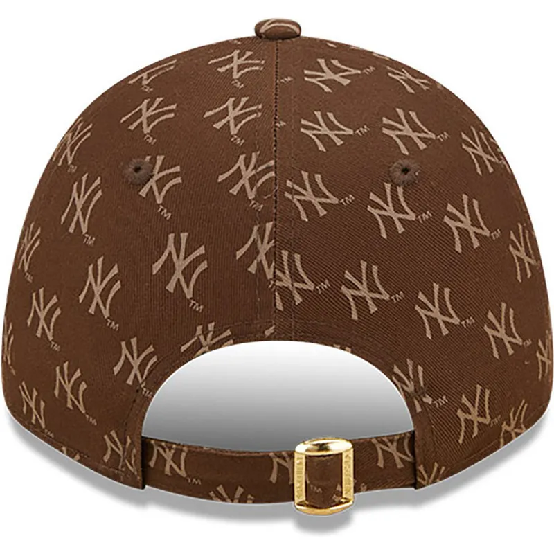 mutsid-kumer-pruun-reguleeritav-9forty-monogram-new-york-yankees-mlb-new-era