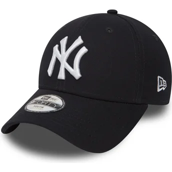 Mütsid kumer meresinine reguleeritav rihm lastele 9FORTY Essential New York Yankees MLB New Era