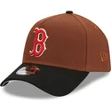 cap-kumer-brown-snapback-9forty-a-frame-harvest-boston-red-sox-mlb-new-era