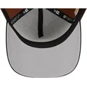 mutsid-kumer-pruun-snapback-9forty-a-frame-harvest-new-york-yankees-mlb-new-era
