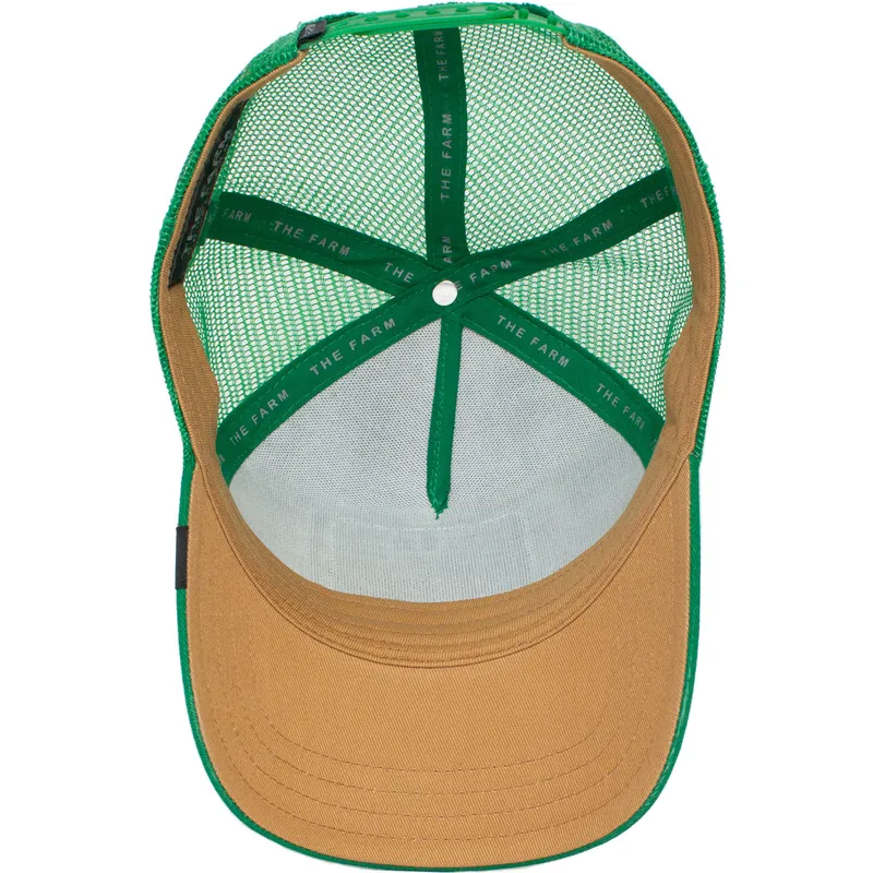 mutsid-kumer-roheline-snapback-the-giraffe-the-farm-goorin-bros