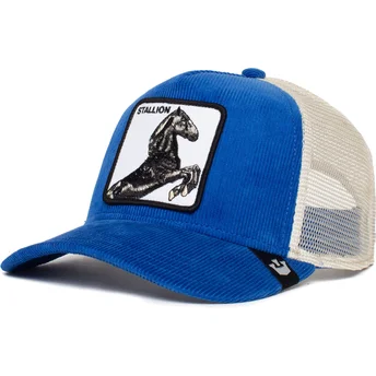 Mütsid kumer sinine snapback Sly Stallione Corduroy The Farm Goorin Bros.