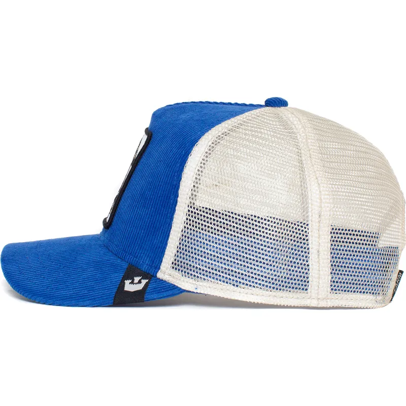mutsid-kumer-sinine-snapback-sly-stallione-corduroy-the-farm-goorin-bros