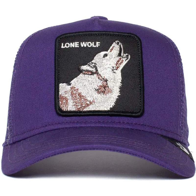 mutsid-kumer-violetne-snapback-lastele-lone-wolf-lil-the-farm-goorin-bros