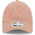 mutsid-kumer-roosa-reguleeritav-9forty-velour-new-york-yankees-mlb-new-era