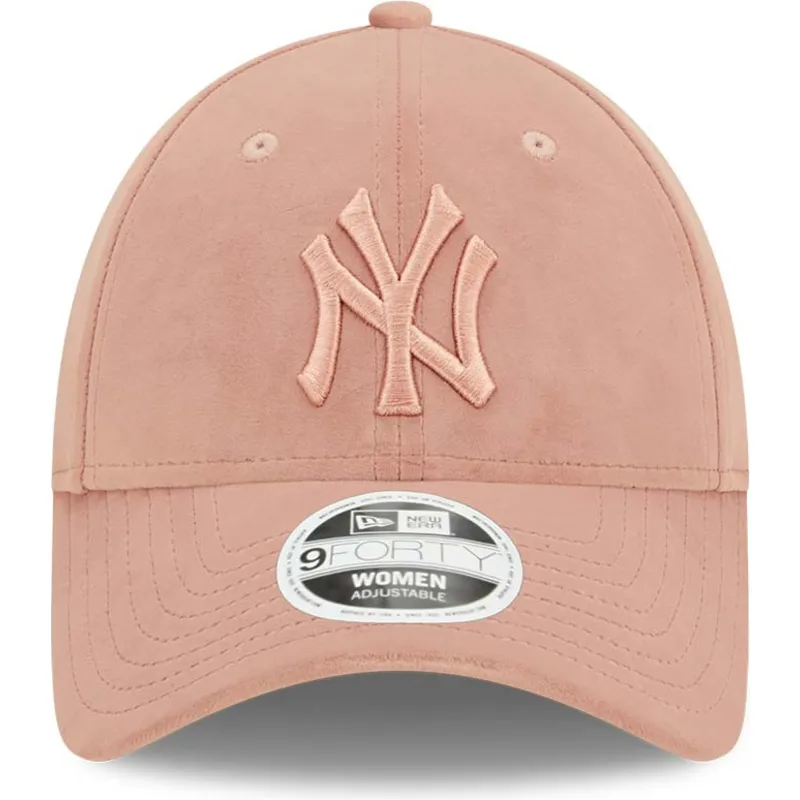 mutsid-kumer-roosa-reguleeritav-9forty-velour-new-york-yankees-mlb-new-era