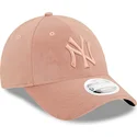 mutsid-kumer-roosa-reguleeritav-9forty-velour-new-york-yankees-mlb-new-era