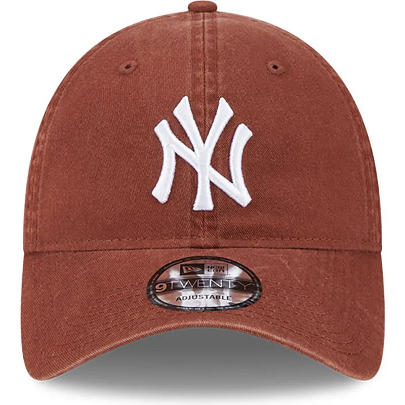 cap-kumer-brown-adjustable-strap-9twenty-league-essential-new-york-yankees-mlb-new-era