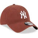 cap-kumer-brown-adjustable-strap-9twenty-league-essential-new-york-yankees-mlb-new-era