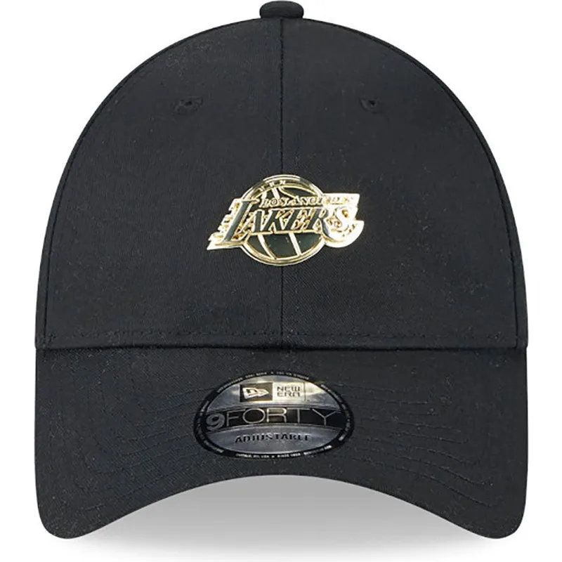 mutsid-kumer-must-reguleeritav-9forty-pin-los-angeles-lakers-nba-new-era