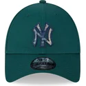 mutsid-kumer-roheline-reguleeritav-9forty-check-infill-new-york-yankees-mlb-new-era
