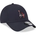 mutsid-kumer-meresinine-reguleeritav-9forty-check-infill-los-angeles-dodgers-mlb-new-era