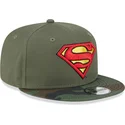 mutsid-lame-roheline-snapback-lastele-9fifty-superman-dc-comics-new-era