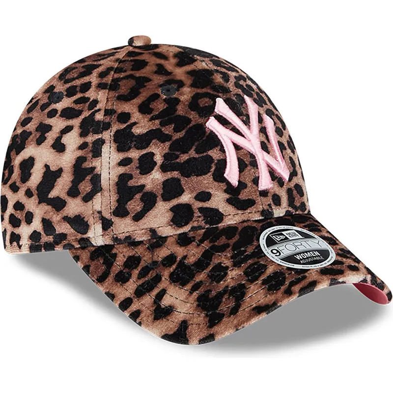 cap-kumer-leopard-adjustable-strap-rosa-9forty-velour-new-york-yankees-mlb-new-era