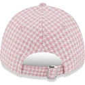 mutsid-kumer-roosa-reguleeritav-9forty-houndstooth-los-angeles-dodgers-mlb-new-era