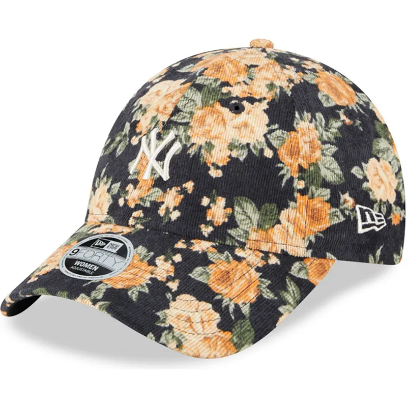 mutsid-kumer-meresinine-reguleeritav-9forty-floral-cord-new-york-yankees-mlb-new-era