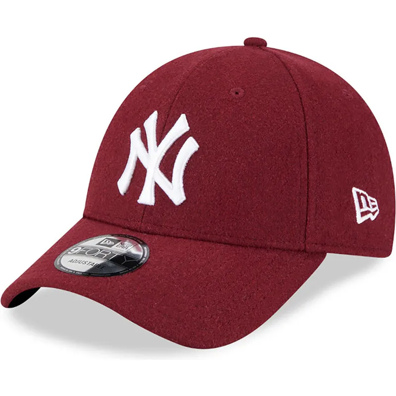 mutsid-kumer-punane-reguleeritav-9forty-essential-melton-wool-new-york-yankees-mlb-new-era