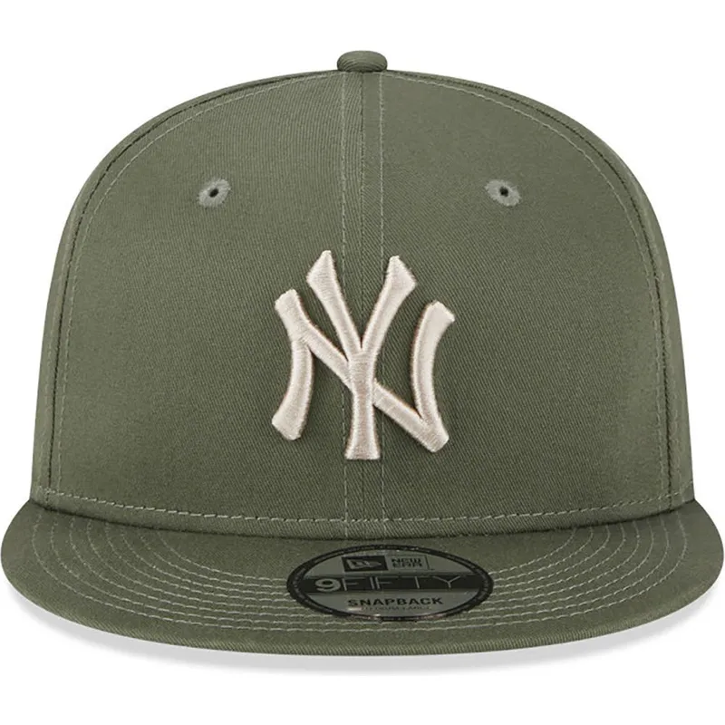 mutsid-lame-roheline-snapback-9fifty-league-essential-new-york-yankees-mlb-new-era