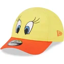 mutsid-kumer-kollane-reguleeritav-lastele-9forty-piolin-looney-tunes-new-era
