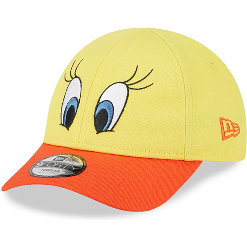 mutsid-kumer-kollane-reguleeritav-lastele-9forty-piolin-looney-tunes-new-era