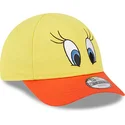 mutsid-kumer-kollane-reguleeritav-lastele-9forty-piolin-looney-tunes-new-era