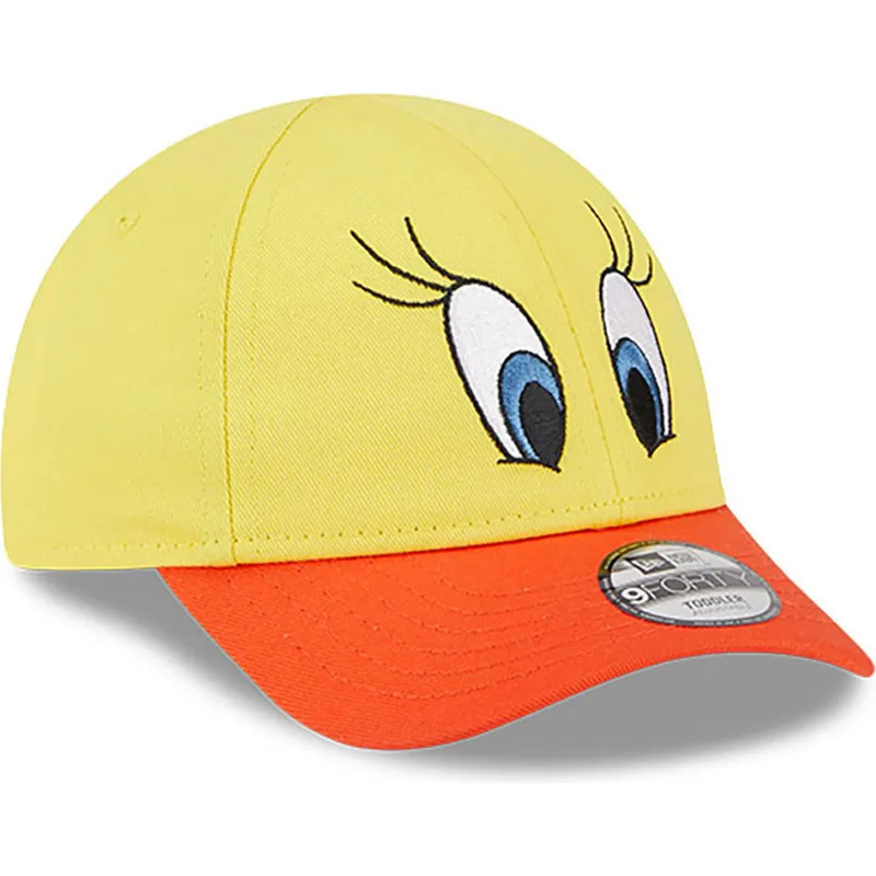 mutsid-kumer-kollane-reguleeritav-lastele-9forty-piolin-looney-tunes-new-era