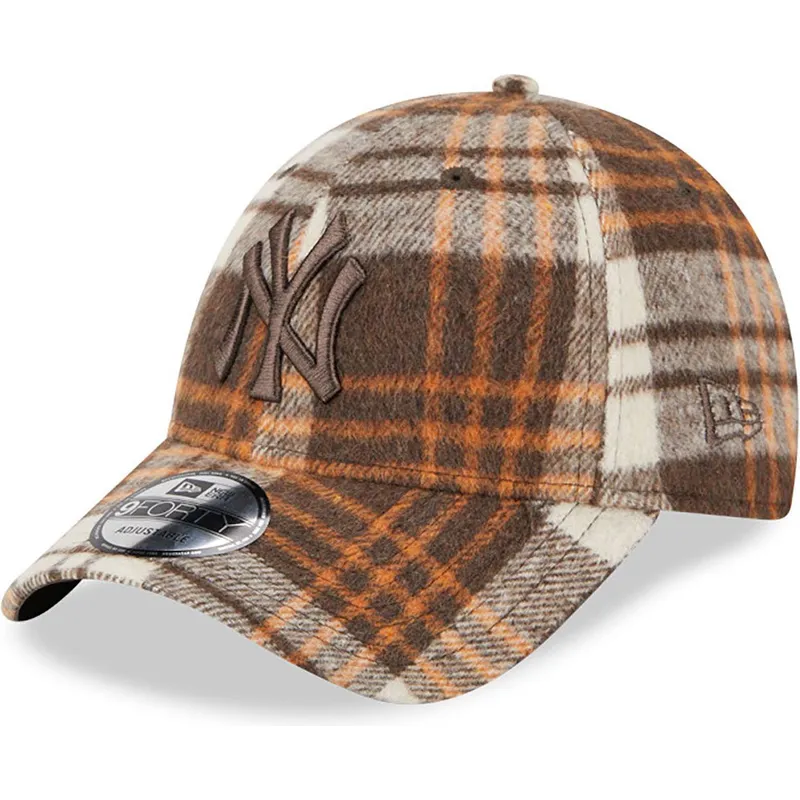 mutsid-kumer-pruun-reguleeritav-9forty-check-new-york-yankees-mlb-new-era mutsid-kumer-pruun-reguleeritav-9forty-check-new-york-yankees-mlb-new-era