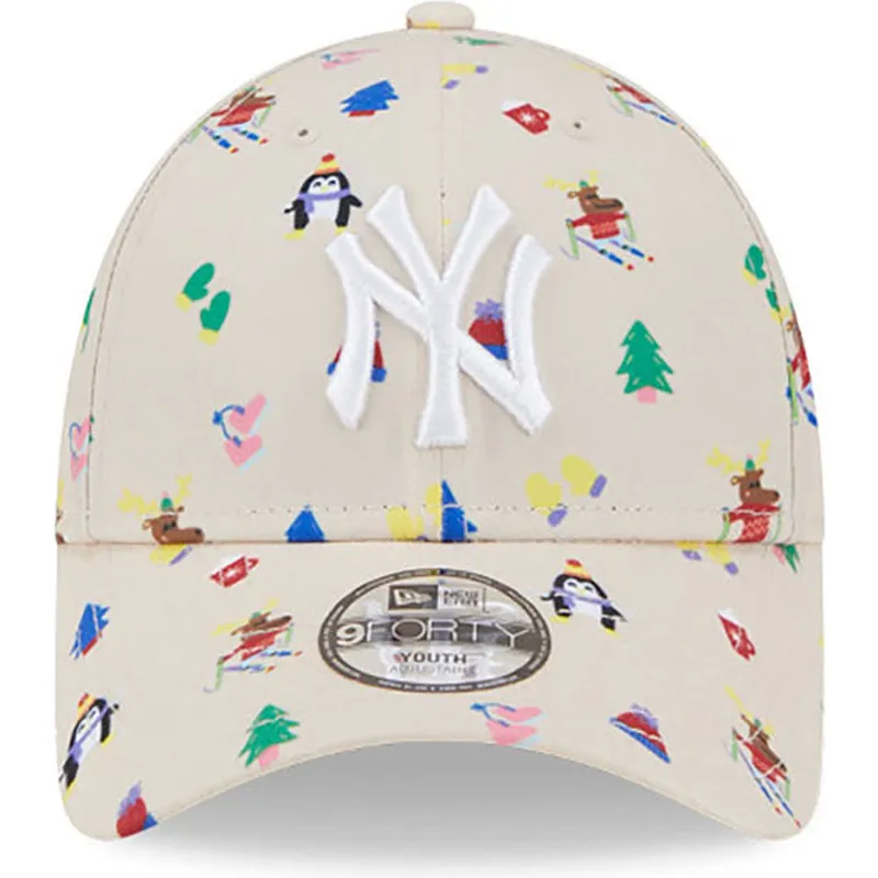 mutsid-kumer-beez-reguleeritav-lastele-9forty-festive-new-york-yankees-mlb-new-era