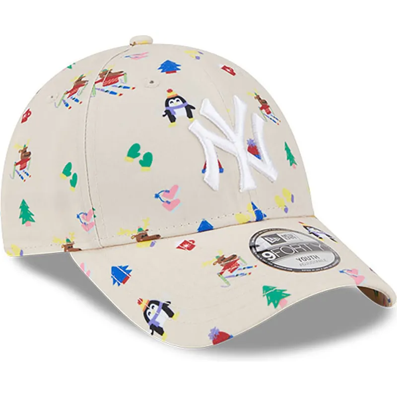 mutsid-kumer-beez-reguleeritav-lastele-9forty-festive-new-york-yankees-mlb-new-era