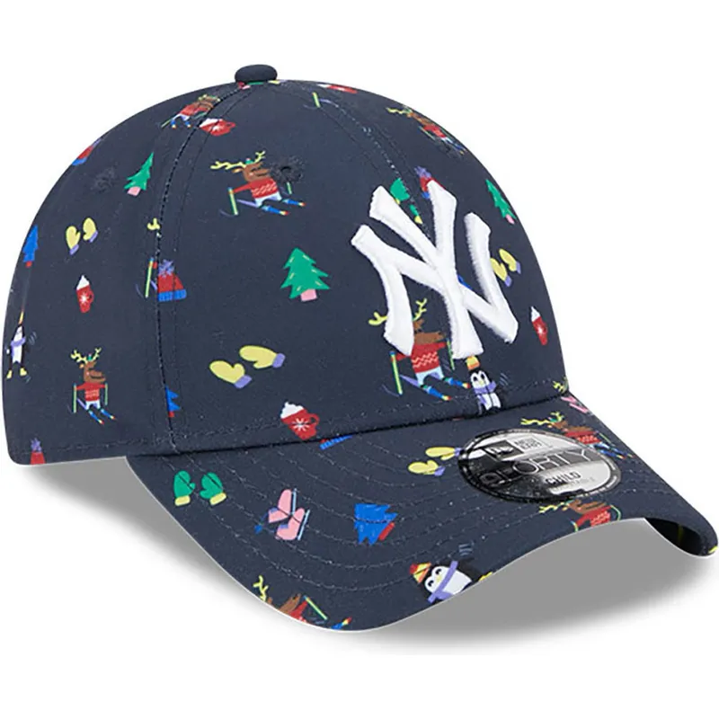 mutsid-kumer-meresinine-reguleeritav-lastele-9forty-festive-new-york-yankees-mlb-new-era