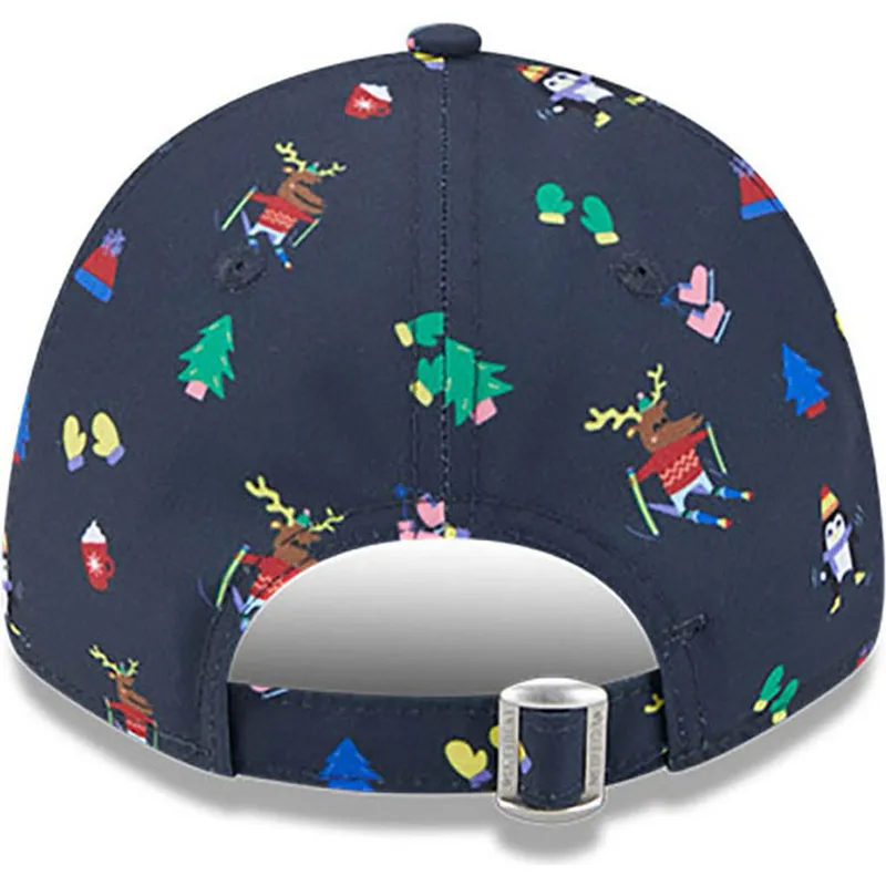 mutsid-kumer-meresinine-reguleeritav-lastele-9forty-festive-new-york-yankees-mlb-new-era