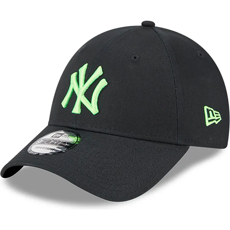 mutsid-kumer-must-reguleeritav-9forty-neon-new-york-yankees-mlb-new-era