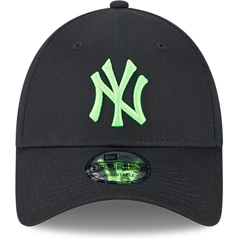 mutsid-kumer-must-reguleeritav-9forty-neon-new-york-yankees-mlb-new-era