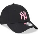 mutsid-kumer-must-reguleeritav-rosa-9forty-neon-new-york-yankees-mlb-new-era